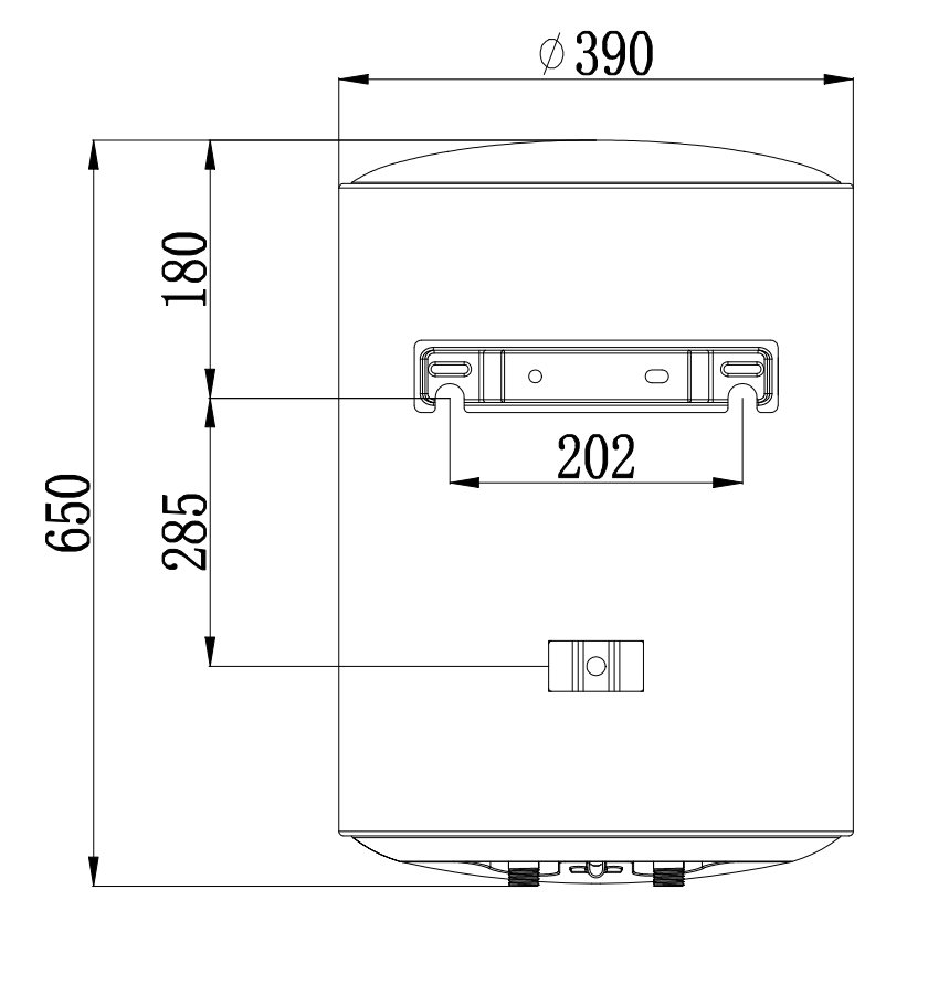 Electric Hot 20 gallon Water Heater Storage, RV TR Endless Trailer Indoor Waterproof Shower Water Heater Compact Point-of-Use, Bathroom Shower (13gallon) plug in 120v